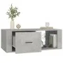 Concrete gray plywood coffee table 100x50.5x35cm by vidaXL, Coffee table - Ref: Foro24-816540, Price: 68,98 €, Discount: %