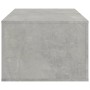 Mesa de centro madera contrachapada gris hormigón 100x50,5x35cm de vidaXL, Mesas de centro - Ref: Foro24-816540, Precio: 69,8...