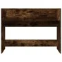 Mesa consola madera contrachapada roble ahumado 100x39x75 cm de vidaXL, Mesas - Ref: Foro24-816781, Precio: 61,73 €, Descuent...