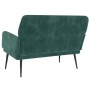 Banco de terciopelo verde oscuro 108x79x79 cm de vidaXL, Bancos - Ref: Foro24-351416, Precio: 137,92 €, Descuento: %