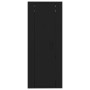 Mueble para TV de pared negro 40x34,5x100 cm de vidaXL, Muebles TV - Ref: Foro24-816681, Precio: 54,32 €, Descuento: %