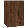 Muebles para TV de pared 2 uds roble marrón 40x34,5x60 cm de vidaXL, Muebles TV - Ref: Foro24-816671, Precio: 67,01 €, Descue...