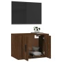 Mueble para TV de pared roble marrón 57x34,5x40 cm de vidaXL, Muebles TV - Ref: Foro24-816623, Precio: 44,03 €, Descuento: %