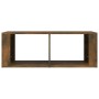 Mesa de centro madera contrachapada roble ahumado 100x50x36 cm de vidaXL, Mesas de centro - Ref: Foro24-816525, Precio: 46,40...