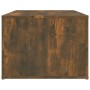 Mesa de centro madera contrachapada roble ahumado 100x50x36 cm de vidaXL, Mesas de centro - Ref: Foro24-816525, Precio: 46,40...