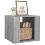 Mesita de noche madera contrachapada gris Sonoma 41x40x36 cm de vidaXL, Mesitas de noche - Ref: Foro24-816550, Precio: 30,89 ...