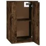 Mueble para TV de pared roble ahumado 40x34,5x60 cm de vidaXL, Muebles TV - Ref: Foro24-816666, Precio: 40,58 €, Descuento: %