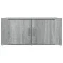 Mesa de centro madera contrachapada gris Sonoma 80x50x36 cm de vidaXL, Mesas de centro - Ref: Foro24-816518, Precio: 58,44 €,...