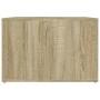 Mesita de noche madera contrachapada roble Sonoma 57x55x36 cm de vidaXL, Mesitas de noche - Ref: Foro24-816555, Precio: 35,51...