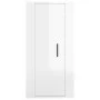 Mueble para TV de pared blanco brillante 40x34,5x80 cm de vidaXL, Muebles TV - Ref: Foro24-816674, Precio: 51,11 €, Descuento: %