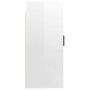 Mueble para TV de pared blanco brillante 40x34,5x80 cm de vidaXL, Muebles TV - Ref: Foro24-816674, Precio: 51,70 €, Descuento: %
