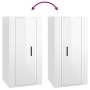 Mueble para TV de pared blanco brillante 40x34,5x80 cm de vidaXL, Muebles TV - Ref: Foro24-816674, Precio: 51,70 €, Descuento: %
