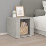 Mesita de noche madera contrachapada gris hormigón 41x40x36 cm de vidaXL, Mesitas de noche - Ref: Foro24-816548, Precio: 37,2...