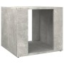 Mesita de noche madera contrachapada gris hormigón 41x40x36 cm de vidaXL, Mesitas de noche - Ref: Foro24-816548, Precio: 37,2...