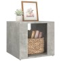 Mesita de noche madera contrachapada gris hormigón 41x40x36 cm de vidaXL, Mesitas de noche - Ref: Foro24-816548, Precio: 37,2...
