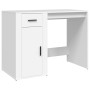 Escritorio de madera contrachapada blanco 100x49x75 cm de vidaXL, Escritorios - Ref: Foro24-816784, Precio: 80,45 €, Descuent...