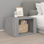 Mesita de noche madera contrachapada gris Sonoma 57x55x36 cm de vidaXL, Mesitas de noche - Ref: Foro24-816558, Precio: 35,86 ...
