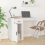 White plywood desk 100x49x75 cm by vidaXL, Desks - Ref: Foro24-816784, Price: 79,44 €, Discount: %