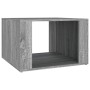 Mesita de noche madera contrachapada gris Sonoma 57x55x36 cm de vidaXL, Mesitas de noche - Ref: Foro24-816558, Precio: 35,86 ...