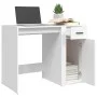 White plywood desk 100x49x75 cm by vidaXL, Desks - Ref: Foro24-816784, Price: 79,44 €, Discount: %