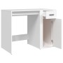 Escritorio de madera contrachapada blanco 100x49x75 cm de vidaXL, Escritorios - Ref: Foro24-816784, Precio: 80,45 €, Descuent...