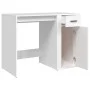 Escritorio de madera contrachapada blanco 100x49x75 cm de vidaXL, Escritorios - Ref: Foro24-816784, Precio: 79,44 €, Descuent...