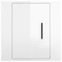 Mueble para TV de pared blanco brillante 40x34,5x40 cm de vidaXL, Muebles TV - Ref: Foro24-816644, Precio: 29,21 €, Descuento: %