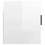 Mueble para TV de pared blanco brillante 40x34,5x40 cm de vidaXL, Muebles TV - Ref: Foro24-816644, Precio: 29,21 €, Descuento: %