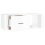 Mesa de centro madera contrachapada blanco brillo 100x50,5x35cm de vidaXL, Mesas de centro - Ref: Foro24-816538, Precio: 51,9...