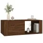 Mesa de centro madera contrachapada marrón roble 100x50,5x35 cm de vidaXL, Mesas de centro - Ref: Foro24-816543, Precio: 64,8...