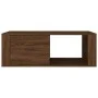 Mesa de centro madera contrachapada marrón roble 100x50,5x35 cm de vidaXL, Mesas de centro - Ref: Foro24-816543, Precio: 64,8...