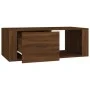 Mesa de centro madera contrachapada marrón roble 100x50,5x35 cm de vidaXL, Mesas de centro - Ref: Foro24-816543, Precio: 64,8...