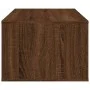 Mesa de centro madera contrachapada marrón roble 100x50,5x35 cm de vidaXL, Mesas de centro - Ref: Foro24-816543, Precio: 64,8...
