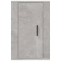 Mueble para TV de pared gris hormigón 40x34,5x60 cm de vidaXL, Muebles TV - Ref: Foro24-816664, Precio: 41,04 €, Descuento: %