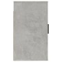 Mueble para TV de pared gris hormigón 40x34,5x60 cm de vidaXL, Muebles TV - Ref: Foro24-816664, Precio: 41,04 €, Descuento: %