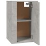 Mueble para TV de pared gris hormigón 40x34,5x60 cm de vidaXL, Muebles TV - Ref: Foro24-816664, Precio: 41,04 €, Descuento: %