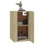 Mueble para TV de pared roble Sonoma 40x34,5x60 cm de vidaXL, Muebles TV - Ref: Foro24-816662, Precio: 37,93 €, Descuento: %