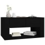 Mesa de centro madera contrachapada negro 80x50x40 cm de vidaXL, Mesas de centro - Ref: Foro24-816529, Precio: 79,56 €, Descu...