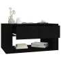 Mesa de centro madera contrachapada negro 80x50x40 cm de vidaXL, Mesas de centro - Ref: Foro24-816529, Precio: 78,57 €, Descu...