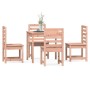 Juego de comedor para jardín 5 pzas madera maciza Douglas de vidaXL, Conjuntos de jardín - Ref: Foro24-3154682, Precio: 265,3...