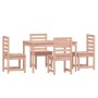 Juego de comedor para jardín 5 pzas madera maciza Douglas de vidaXL, Conjuntos de jardín - Ref: Foro24-3154688, Precio: 291,4...