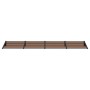Marquesina de puerta policarbonato negro 396x90 cm de vidaXL, Toldos - Ref: Foro24-153703, Precio: 127,20 €, Descuento: %