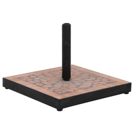 Base de sombrilla cuadrada color terracota 12 kg de vidaXL, Bases para sombrillas - Ref: Foro24-362220, Precio: 83,51 €, Desc...