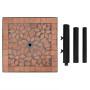 Base de sombrilla cuadrada color terracota 12 kg de vidaXL, Bases para sombrillas - Ref: Foro24-362220, Precio: 83,51 €, Desc...