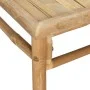 Set de muebles de jardín 8 piezas bambú y cojines gris claro de vidaXL, Conjuntos de jardín - Ref: Foro24-3155095, Precio: 78...