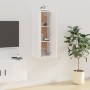 Mueble para TV de pared blanco brillante 40x34,5x100 cm de vidaXL, Muebles TV - Ref: Foro24-816682, Precio: 51,01 €, Descuent...