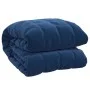 Manta con peso tela azul 137x200 cm 10 kg de vidaXL, Mantas - Ref: Foro24-3154850, Precio: 64,03 €, Descuento: %