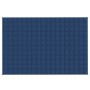 Manta con peso tela azul 137x200 cm 10 kg de vidaXL, Mantas - Ref: Foro24-3154850, Precio: 62,05 €, Descuento: %