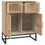 Aparador de madera contrachapada 60x30x75 cm de vidaXL, Taquillas y armarios de almacenamiento - Ref: Foro24-352117, Precio: ...