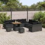 Conjunto de sofá de jardín 13 pcs Negro ratán sintético en Sofás de exterior | Comprar online en Foru.es
